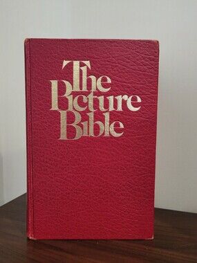 The Picture Bible 1978 David C Cook Hardcover Illustrated Bible